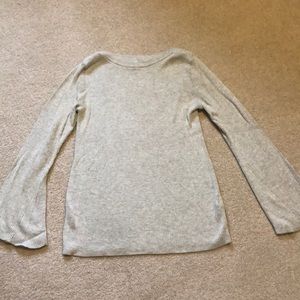 DONATED Bell sleeved light sweater